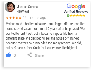 Cash for Houses Review - Jessica Corona